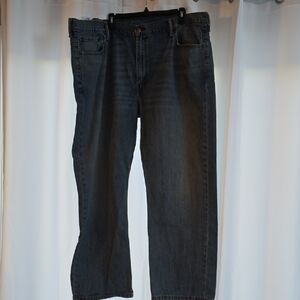 Levi's Men's Charcoal Relaxed Jeans